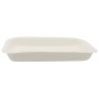 1400 Caserole din carton + CPET termosudabile, albe, 260 x 187 x 30 mm