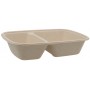 #CTR-BIO-1400-225160 Caserole biodegradabile din trestie de zahar, natur, 225160-50-2C