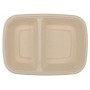 #CTR-BIO-1400-225160 Caserole biodegradabile din trestie de zahar, natur, 225160-50-2C