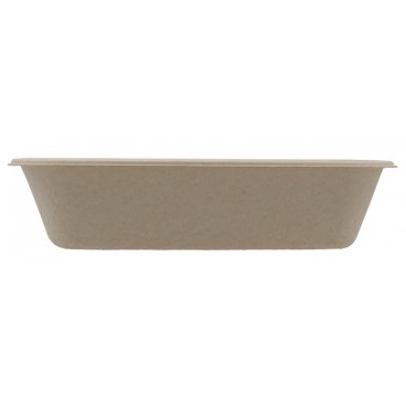 #CTR-BIO-1400-225160 Caserole biodegradabile din trestie de zahar, natur, 225160-55-1C