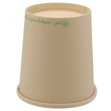 #CTR-CPS-1300-D98 Boluri biodegradabile din bambus + PLA, bej, D98 - 500