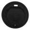 #COF-0200CRT-Z01-CPS Capace din CPLA, negre cu orificiu pentru bauturi calde, Ø 80 mm
