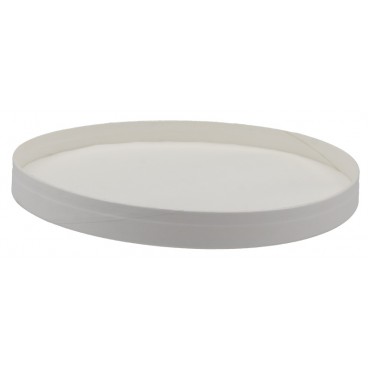 #CTR-CRT-1300-D184-C Capace din carton, albe, 1 strat, D150-FA, plate