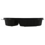CAS PP NGR OVAL 2COMP 240X205 MM /50 4/BX