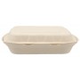 #CTR-BIO-1400 Caserole BIO, natur, 235 x 205 mm, 3 compartiment