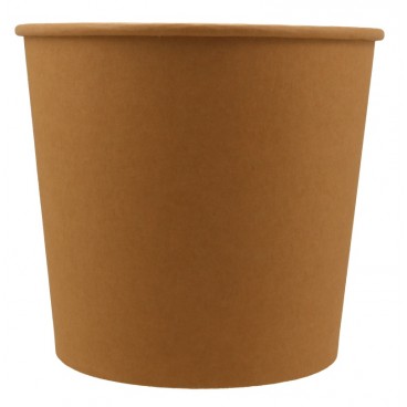 1300-03CSB Boluri din carton tip bucket, chicken, Ø 189 mm, 2550cc + capace din carton