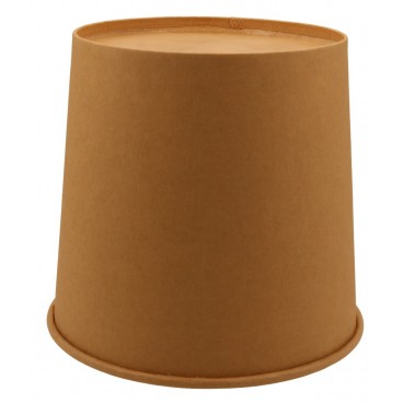 1300-03CSB Boluri din carton tip bucket, chicken, Ø 189 mm, 2550cc + capace din carton