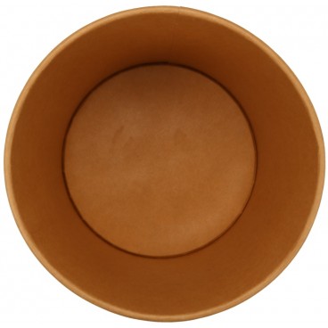 1300-03CSB Boluri din carton tip bucket, chicken, Ø 189 mm, 2550cc + capace din carton