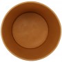 1300-03CSB Boluri din carton tip bucket, chicken, Ø 189 mm, 2550cc + capace din carton