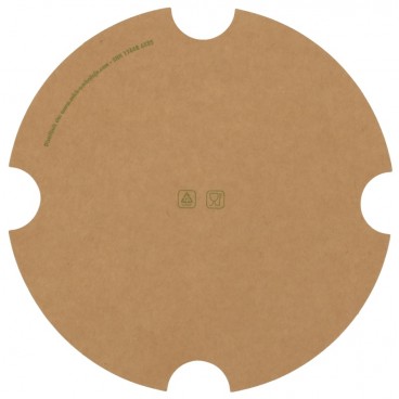 1300-03CSB Boluri din carton tip bucket, chicken, Ø 189 mm, 2550cc + capace din carton