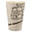 #CTR-CRT-1410 Cutii din carton cu 2 clapete, ziar, 480cc