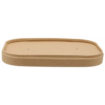 1400 Capace carton, kraft natur, dreptunghiulare, 173 x 123 mm