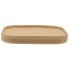 1400 Capace carton, kraft natur, dreptunghiulare, 173 x 123 mm