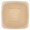 #CTR-BIO-1400-L180 Caserole BIO, natur, patrate, 180 x 180 x 90 mm, 1250 cc