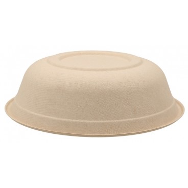 #CTR-BIO-1300-D208-3 Boluri biodegradabile din trestie de zahar, natur, rotunde, D208-1,1000
