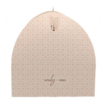 3600 Cutii din carton cu maner, RENDEZ VOUS, 170 x 155 mm