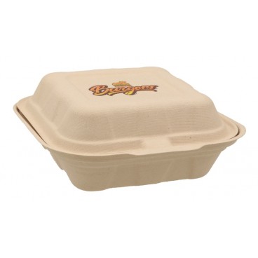 #CTR-ABC-1400 Caserole biodegradabile personalizate cu capac atasat, natur, MBS06