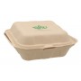 #CTR-ABC-1400 Caserole biodegradabile personalizate cu capac atasat, natur, MBS06