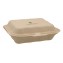 #CTR-ABC-1400 Caserole biodegradabile personalizate cu capac atasat, natur, MBS09