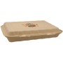 #CTR-ABC-1400 Caserole biodegradabile personalizate cu capac atasat, natur, MBS92