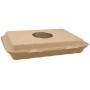 #CTR-ABC-1400 Caserole biodegradabile personalizate cu capac atasat, natur, MBS92
