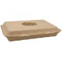 #CTR-ABC-1400 Caserole biodegradabile personalizate cu capac atasat, natur, MBS92