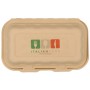 #CTR-ABC-1400 Caserole biodegradabile personalizate cu capac atasat, natur, MBS10