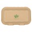 #CTR-ABC-1400 Caserole biodegradabile personalizate cu capac atasat, natur, MBS10