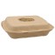 #CTR-ABC-1400 Caserole biodegradabile personalizate cu capac atasat, natur, MBS03