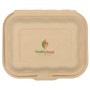 #CTR-ABC-1400 Caserole biodegradabile personalizate cu capac atasat, natur, MBS09