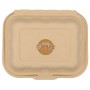 #CTR-ABC-1400 Caserole biodegradabile personalizate cu capac atasat, natur, MBS09