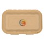 #CTR-ABC-1400 Caserole biodegradabile personalizate cu capac atasat, natur, MBS12