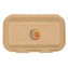 #CTR-ABC-1400 Caserole biodegradabile personalizate cu capac atasat, natur, MBS12