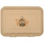 #CTR-ABC-1400 Caserole biodegradabile personalizate cu capac atasat, natur, MBS92