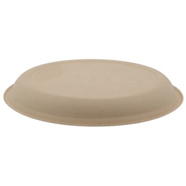 #CTR-BIO-0900 Farfurii biodegradabile din trestie de zahar, EU, natur, rotunde, M205