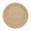 #CTR-BIO-1300-D150 Boluri biodegradabile din trestie de zahar, natur, rotunde, D150-0400
