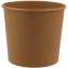 #CTR-1300-D110 Boluri din carton, kraft natur, D110, 20oz