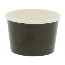 Cupe din carton, Ø 74 mm, 120cc, negre