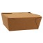 Meniuri din carton cu 4 clapete,   900cc, kraft natur