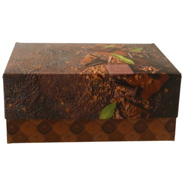 1400 Cutii din carton + auriu, CHOCO, M190X145 H80