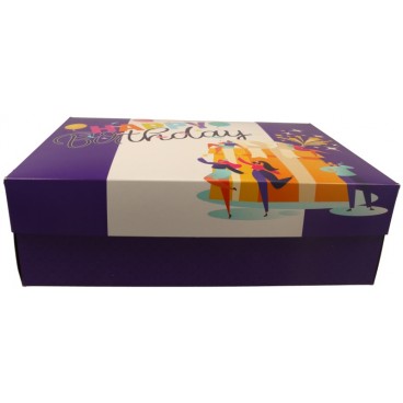 1400 Cutii din carton + auriu, PARTY, 410 x 310 x 130 mm