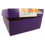 1400 Cutii din carton + auriu, PARTY, 300 x 300 x 130 mm