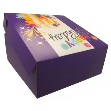 1400 Cutii din carton + auriu, PARTY, 300 x 300 x 130 mm