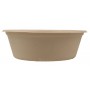 @BIO-1300-D184 Boluri biodegradabile din trestie de zahar, natur, rotunde, D184, 1050 cc
