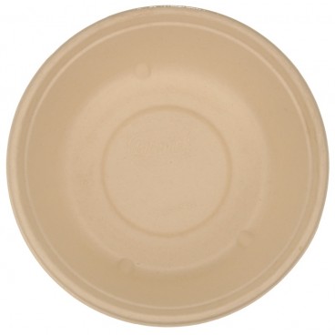 @BIO-1300-D184 Boluri biodegradabile din trestie de zahar, natur, rotunde, D184, 1050 cc