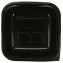 1300 Boluri din PET,  salad, negre, 189 x 189 x 54 mm, 1000 cc