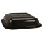 1300 Boluri din PET,  salad, negre,180 x 180 x 44 mm, 750 cc