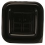 1300 Boluri din PET,  salad, negre,180 x 180 x 44 mm, 750 cc