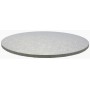#GLT-3800 Platforme din carton, G12, argintii, rotunde, D450 mm