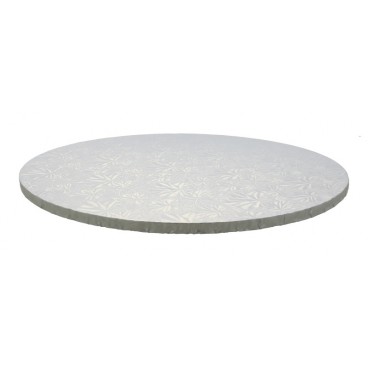 #GLT-3800 Platforme din carton, G12, argintii, rotunde, D300 mm